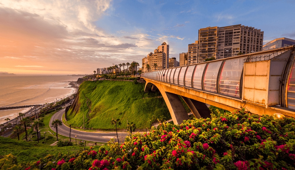 The Puente Villena in Lima, Peru.
